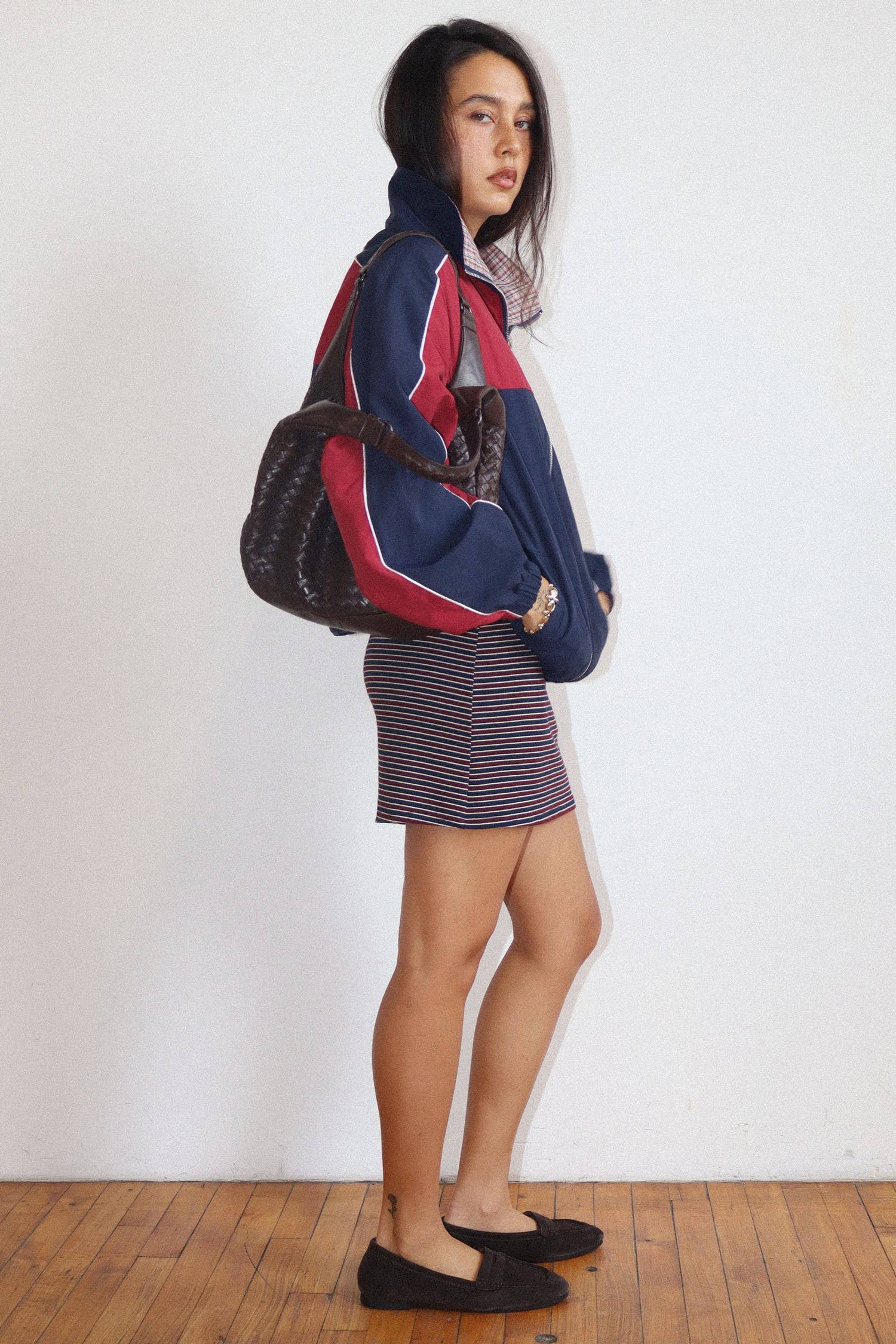 Vintage Pipe Reverse Windbreaker