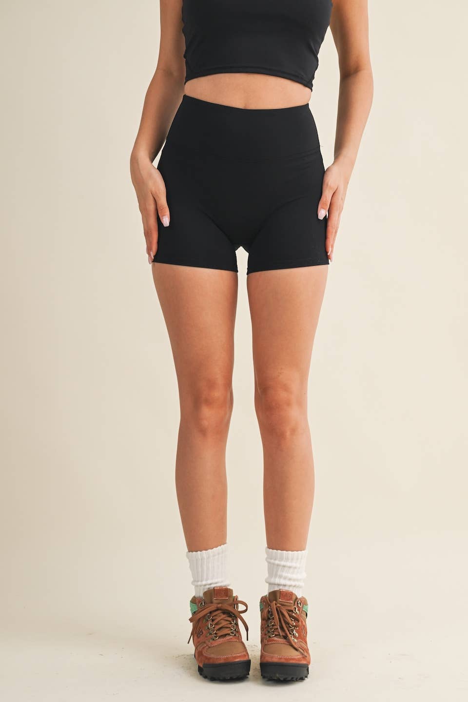 Onyx Biker Shorts