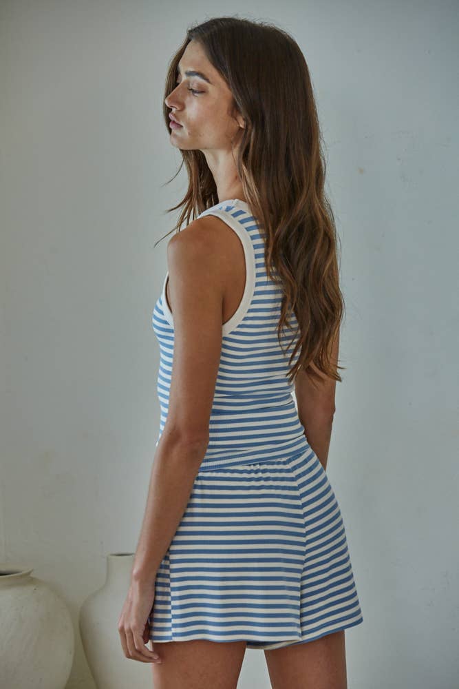 Sky Striped Tank