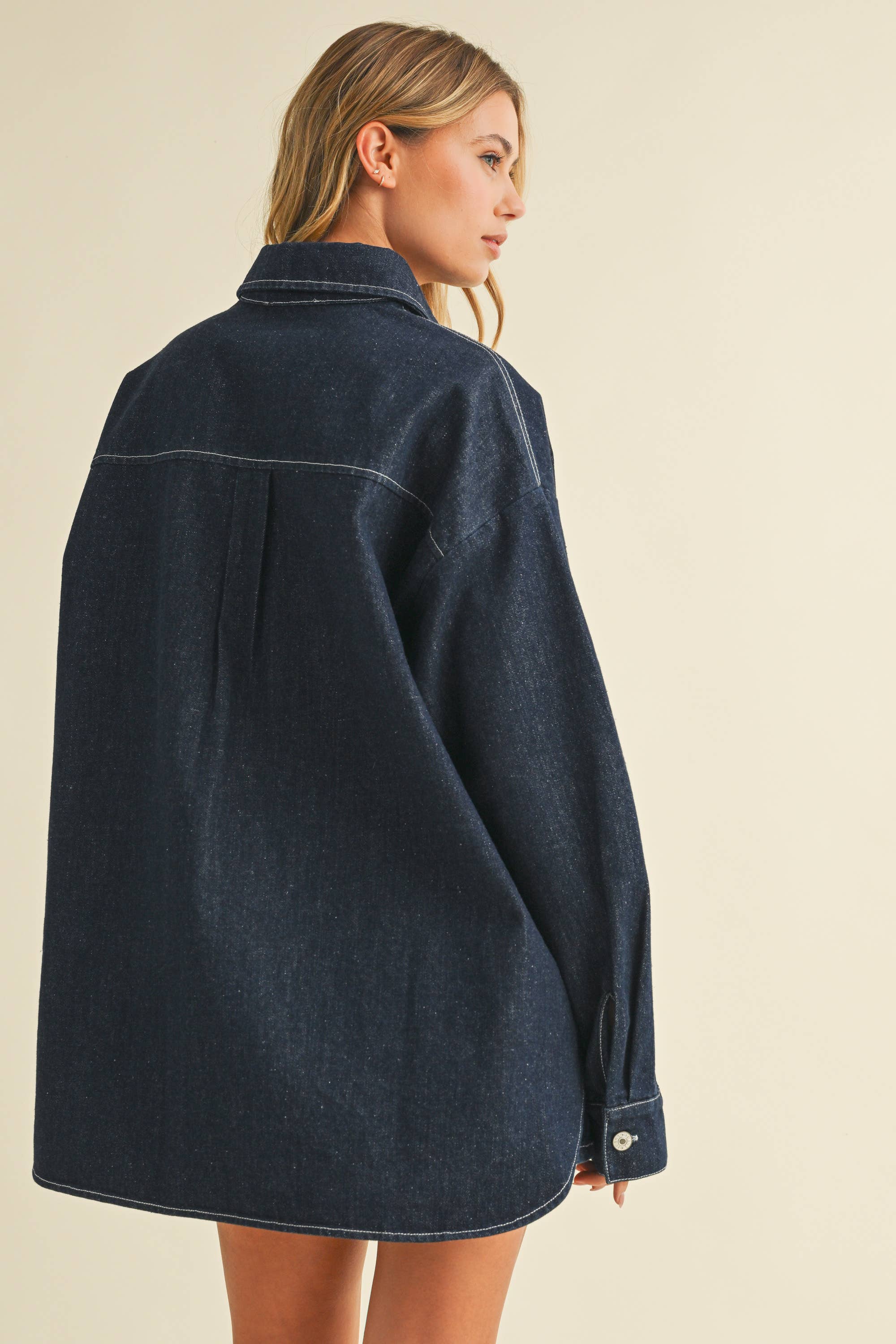 Denim Button Up Shirt