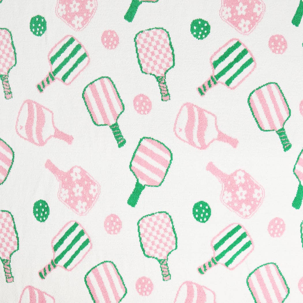 Pickleball Throw Blanket
