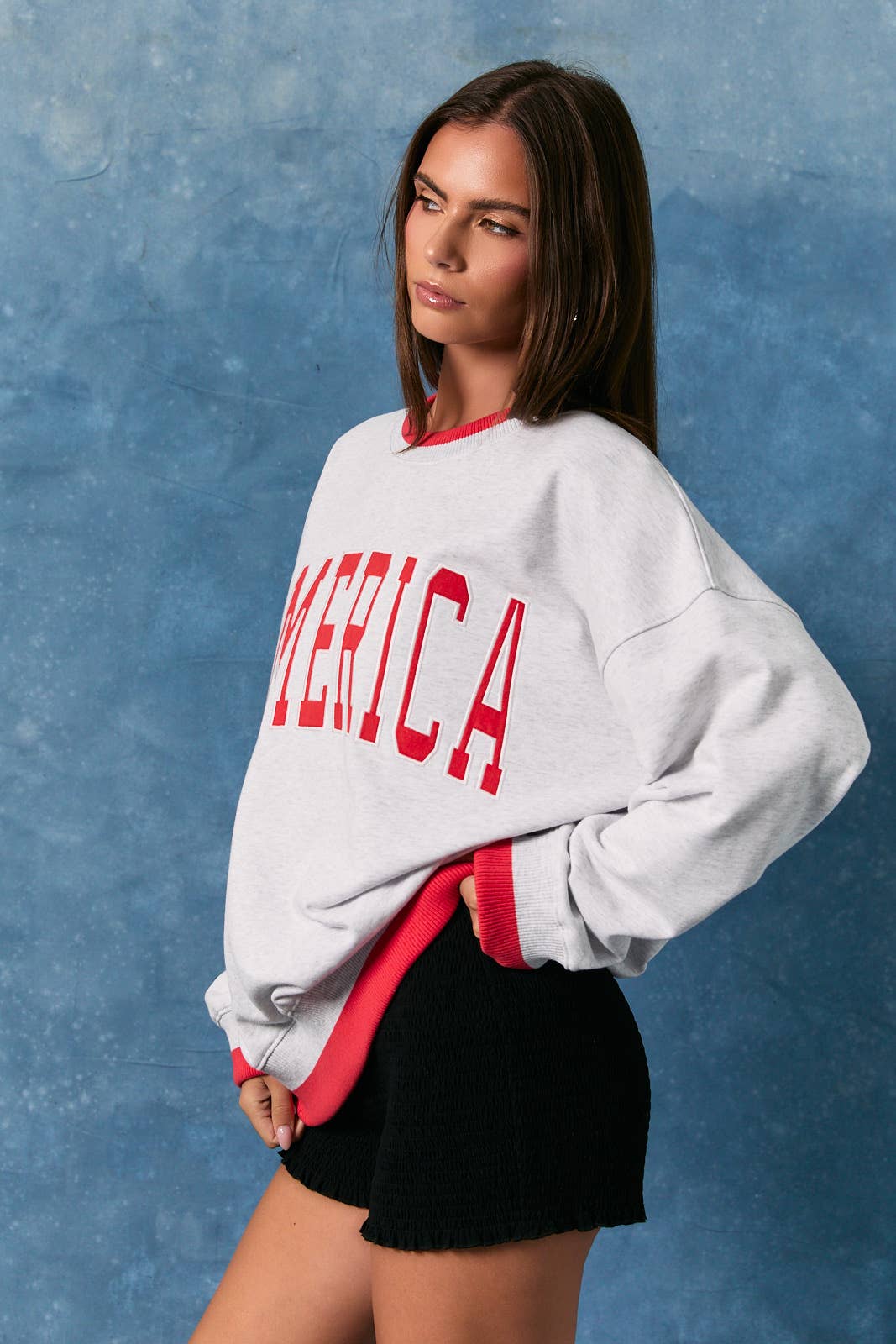 America Vintage Mockneck