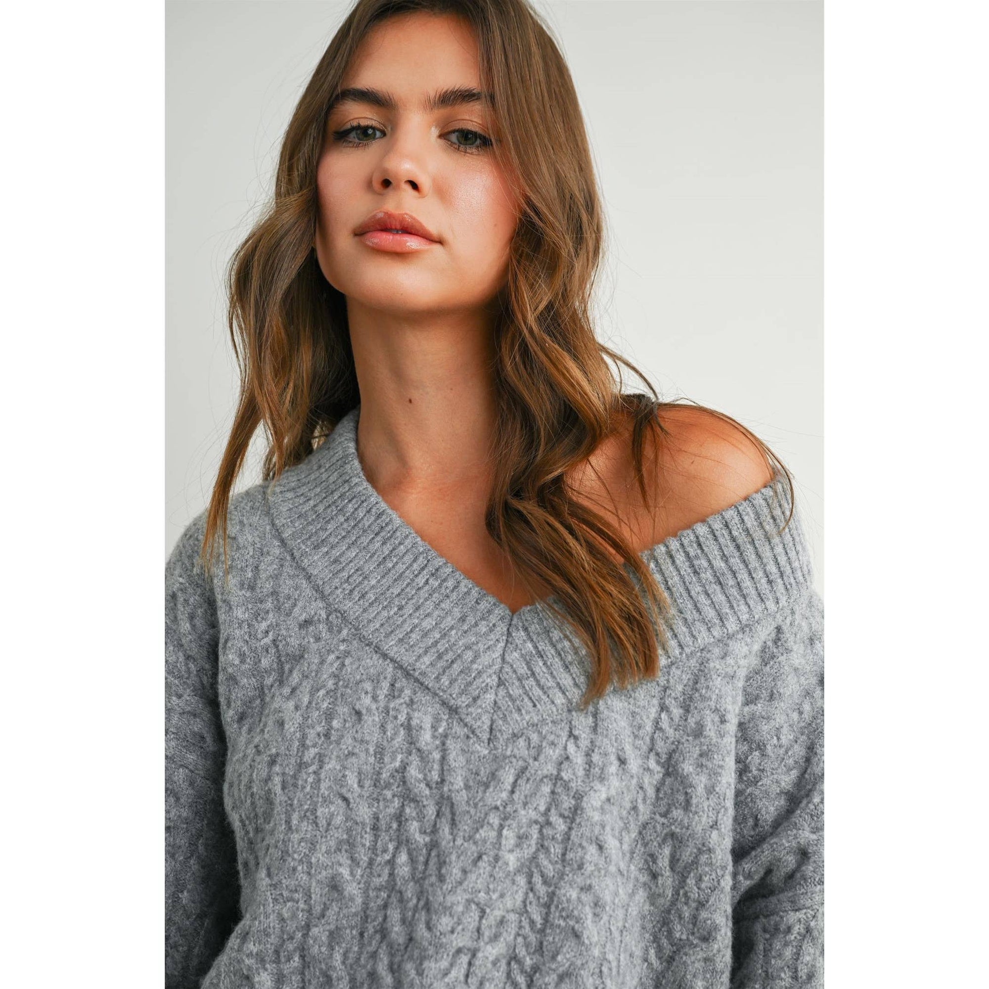 Cozy Cable Knit Sweater