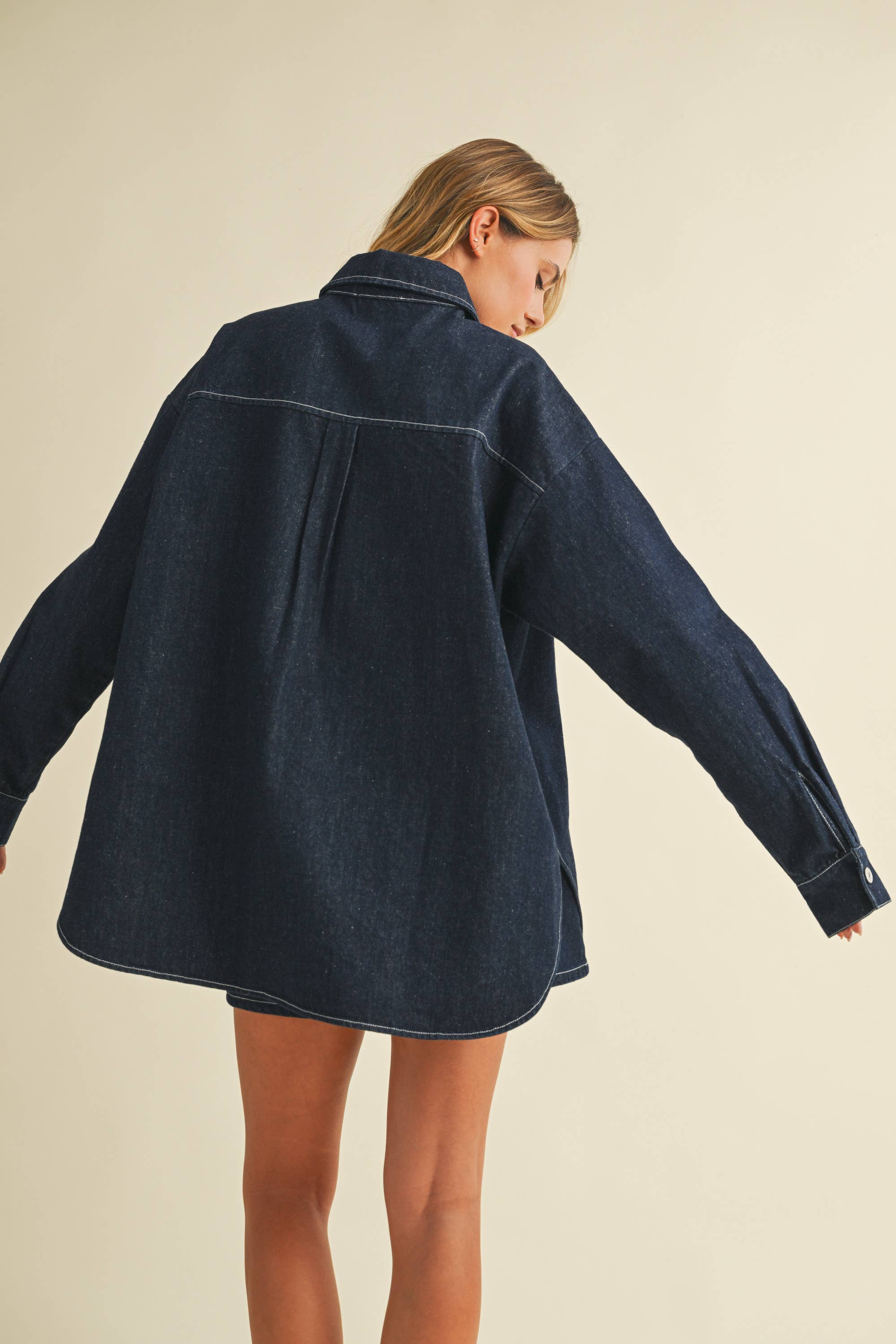 Denim Button Up Shirt